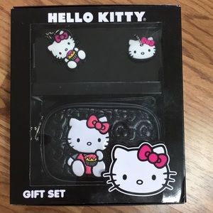 Hello kitty Zippered Pouch & Accessories